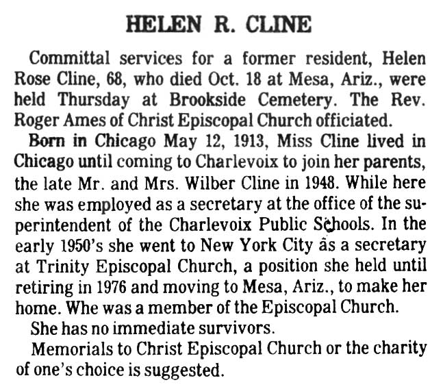 Helen R. Cline thumbnail