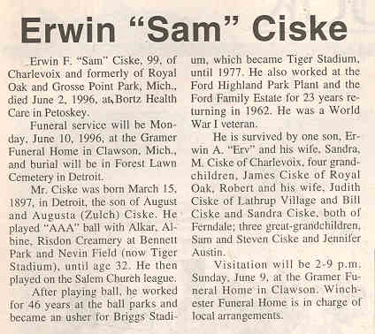 "Erwin "Sam"" Ciske thumbnail