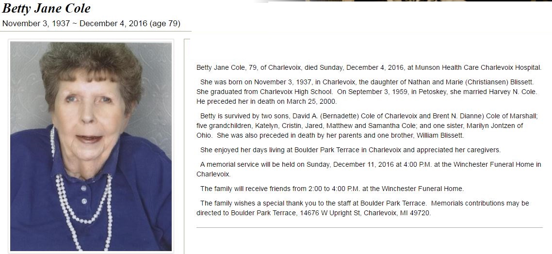 Betty Jane Cole thumbnail