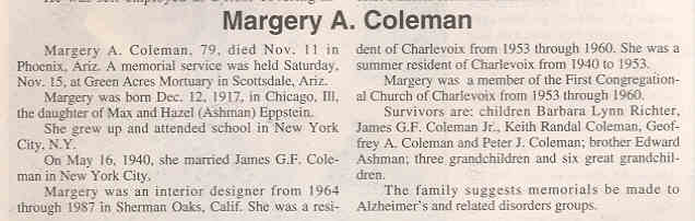 Margery A. Coleman thumbnail