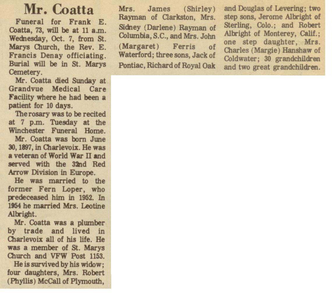 Frank A. Coatta thumbnail