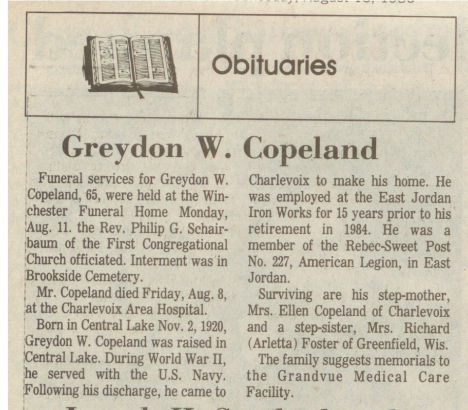 Greydon W. Copeland thumbnail