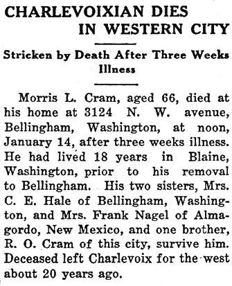 Morris L. Cram image 2