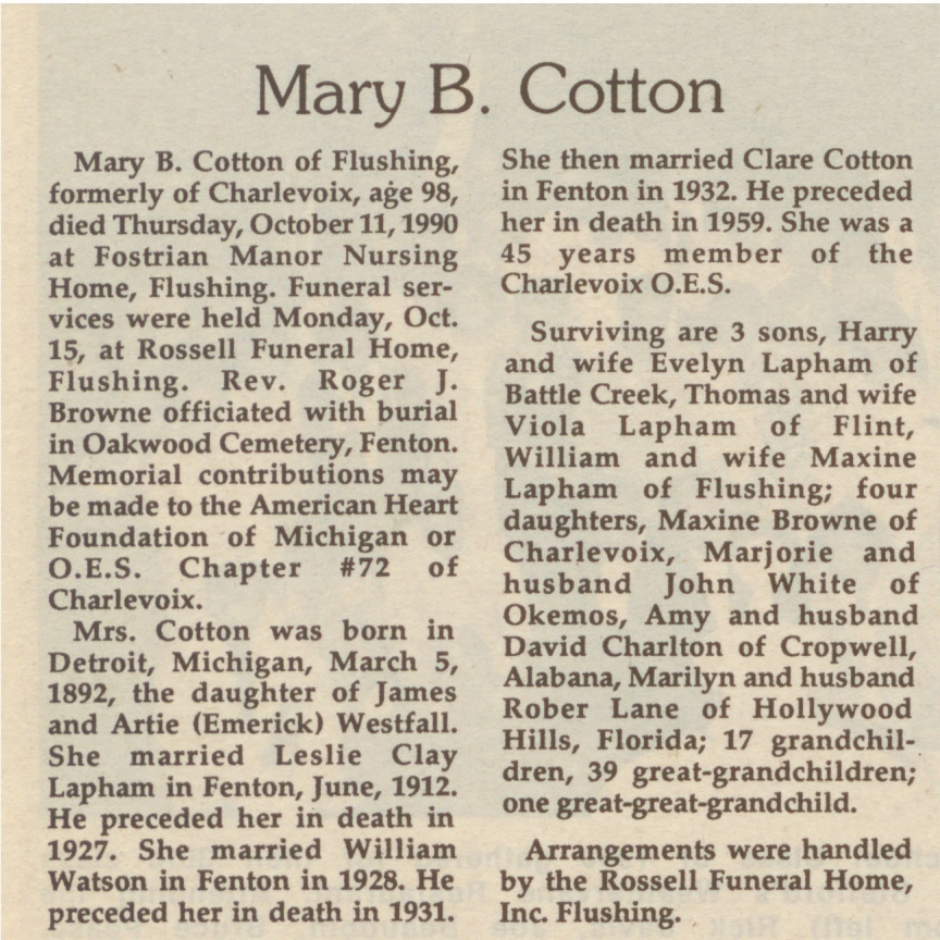 Mary B. Cotton thumbnail