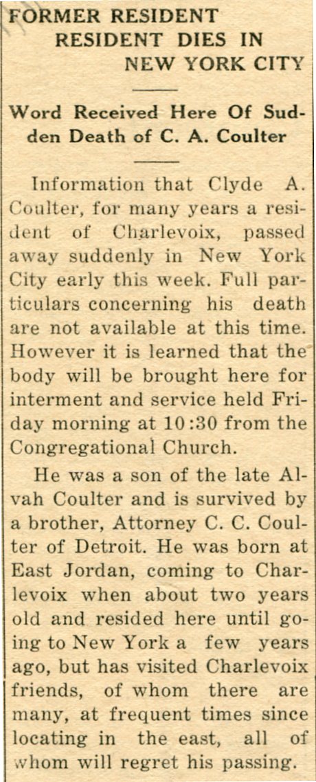 Clyde A. Coulter thumbnail
