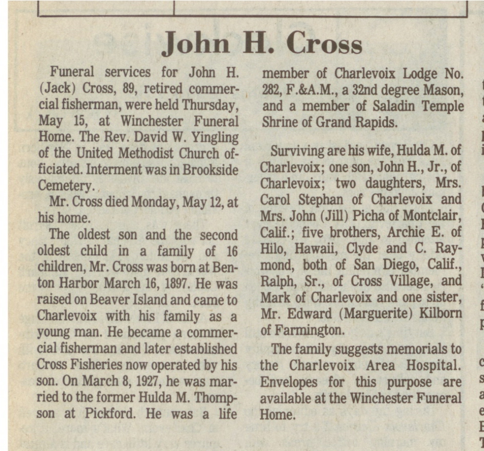 "John H. "Jack"" Cross thumbnail