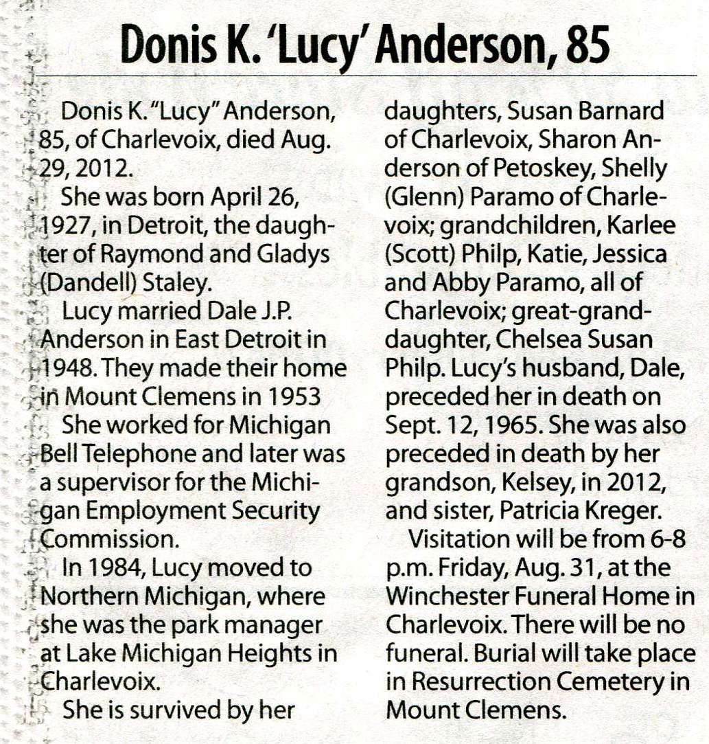 Donis K. 'Lucy' Anderson thumbnail