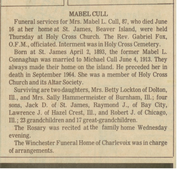 Mabel L. Cull thumbnail