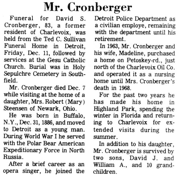 David S. Cronberger thumbnail