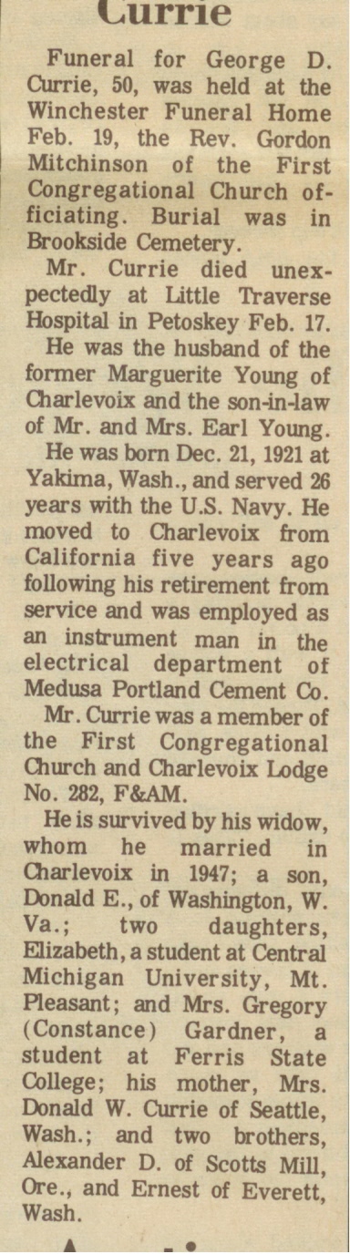 George D. Currie thumbnail