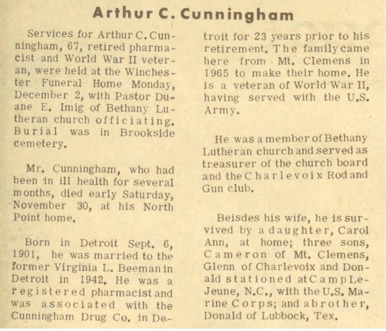 Arthur C. Cunningham thumbnail