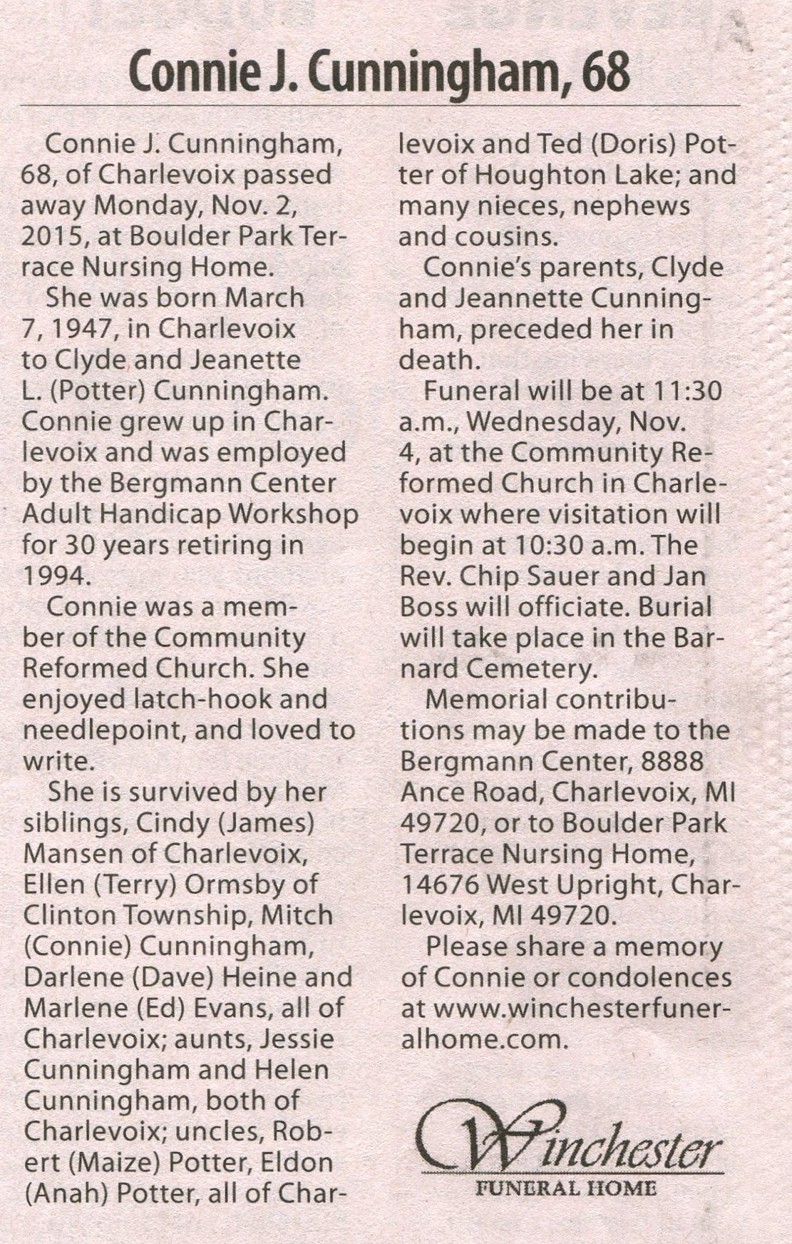 Connie J. Cunningham thumbnail