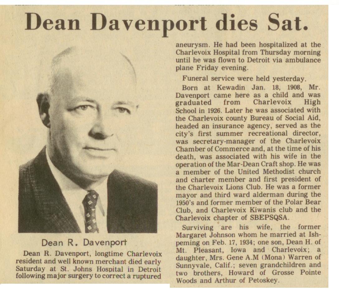 Dean R. Davenport thumbnail