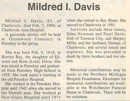 Mildred I. Davis thumbnail
