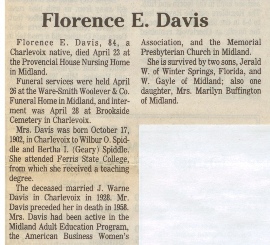 Florence E. Davis thumbnail