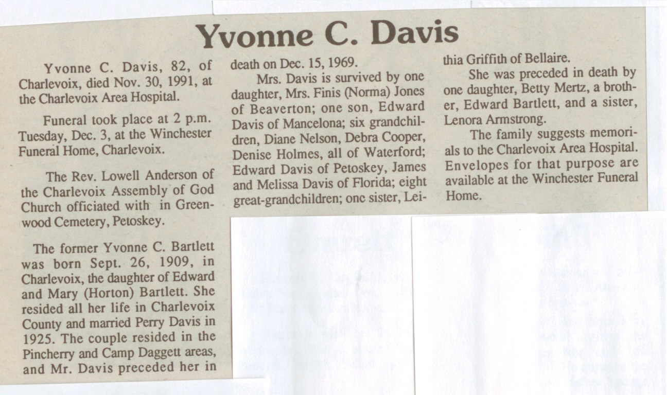 Yvonne C. Davis thumbnail