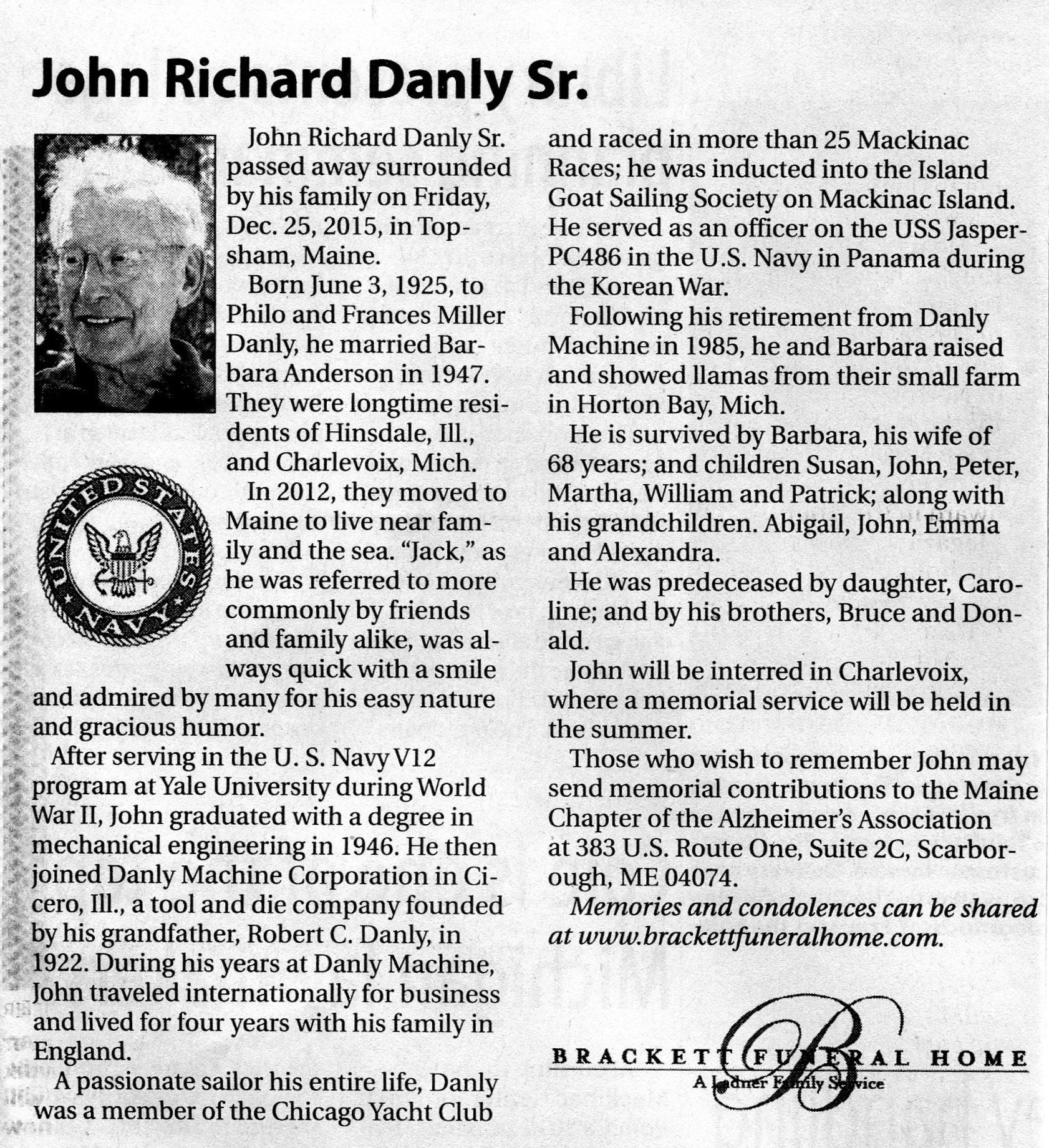 John Richard Danly, Sr. thumbnail
