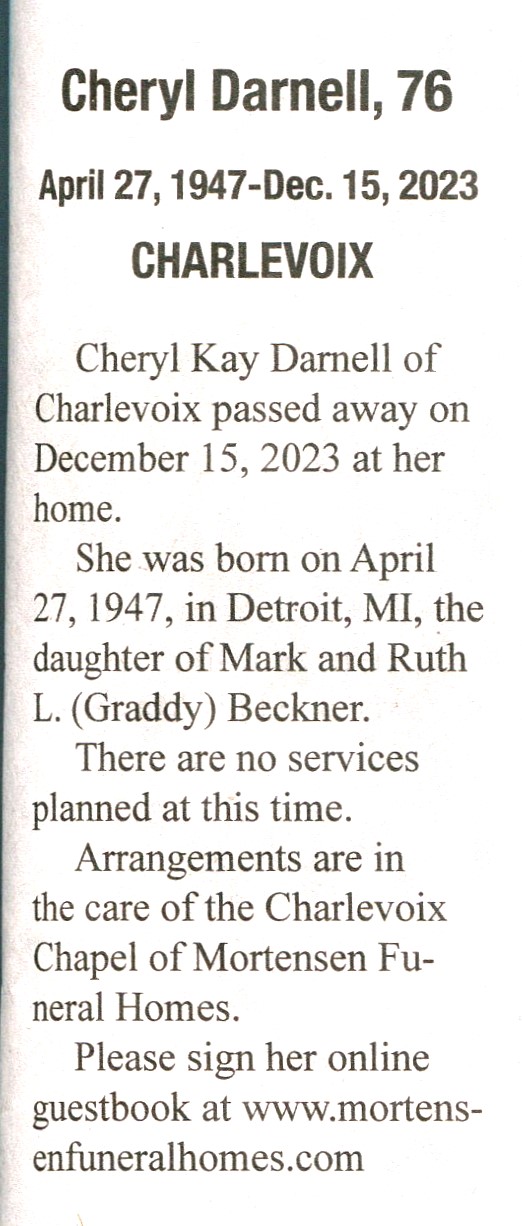Cheryl Kay Darnell thumbnail
