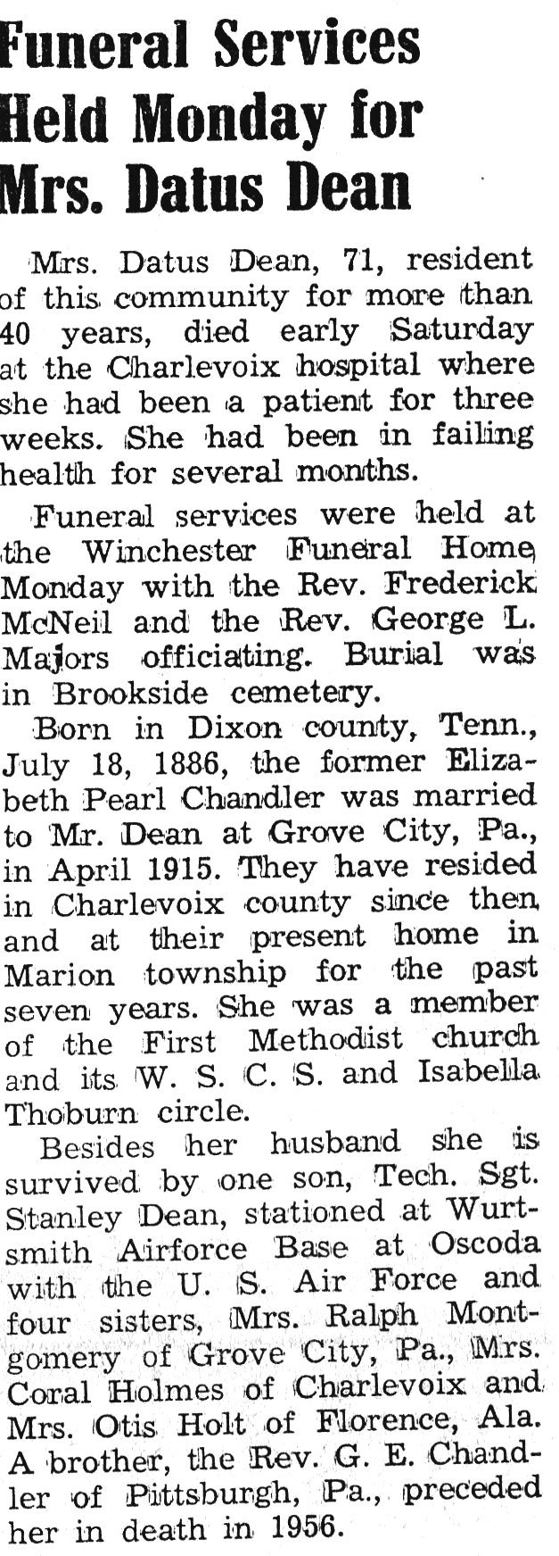 Elizabeth Pearl Dean thumbnail