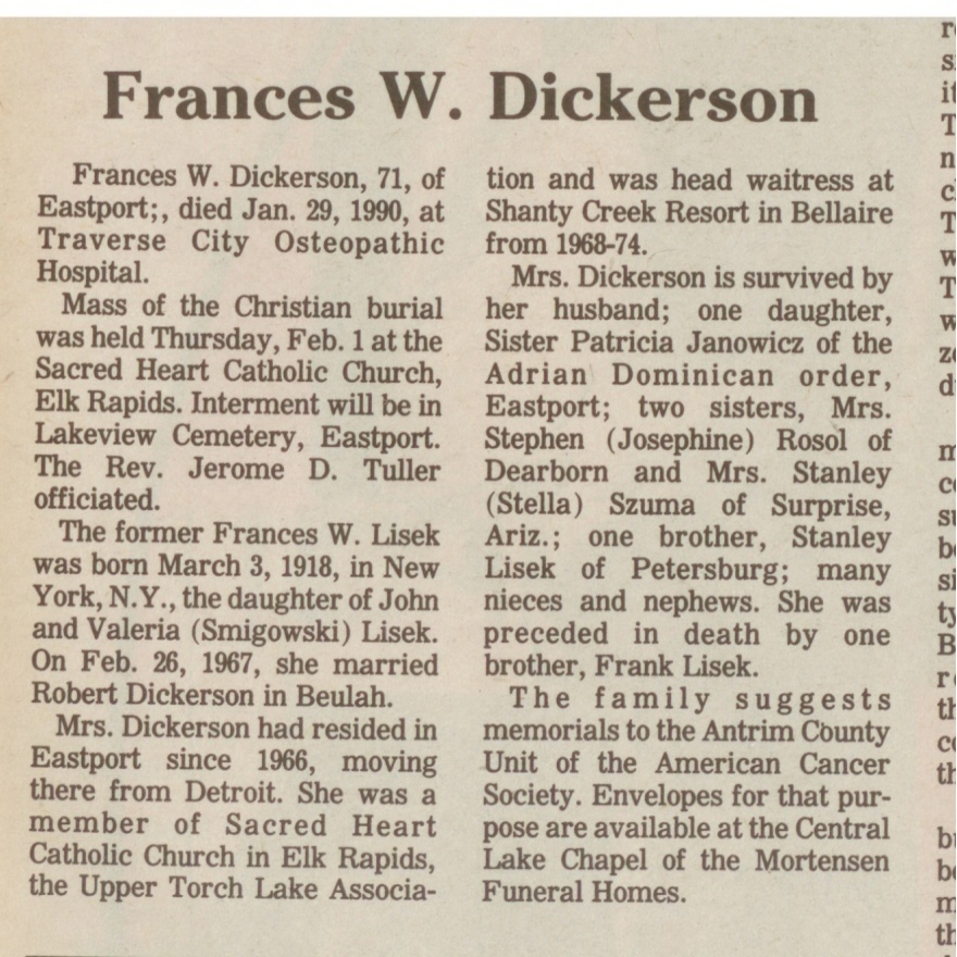 Frances W. Dickerson thumbnail