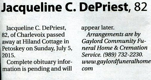 Jacqueline C. DePriest thumbnail