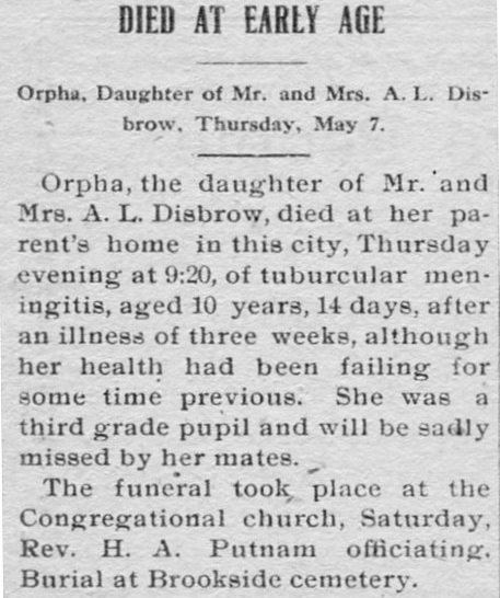 Orpha B. Disbrow thumbnail