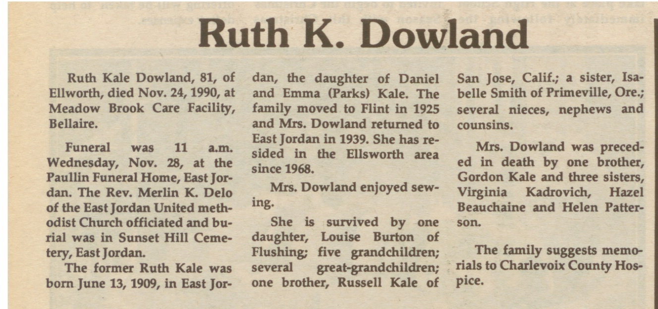 Ruth K. Dowland thumbnail