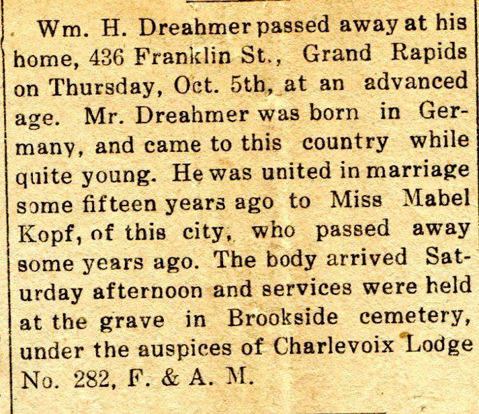 William H. Dreahmer thumbnail