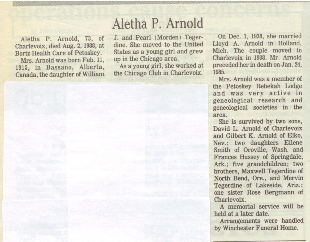 Aletha P. Arnold thumbnail