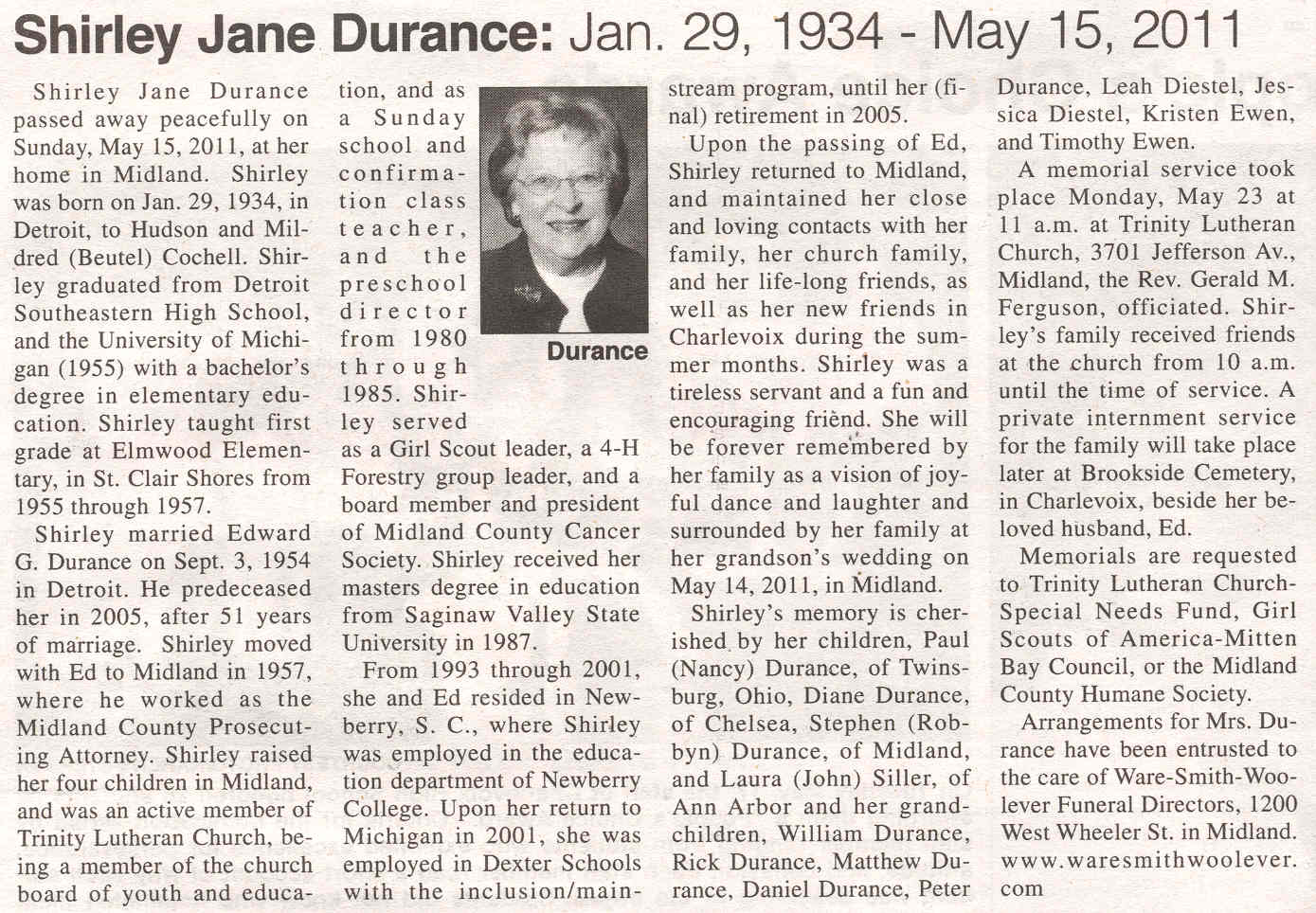 Shirley Jane Durance thumbnail