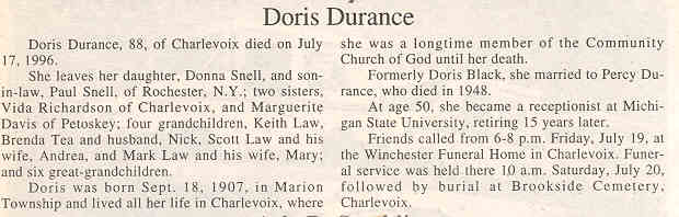 Doris Durance thumbnail
