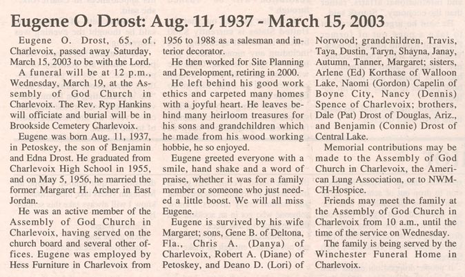 Eugene O. Drost thumbnail