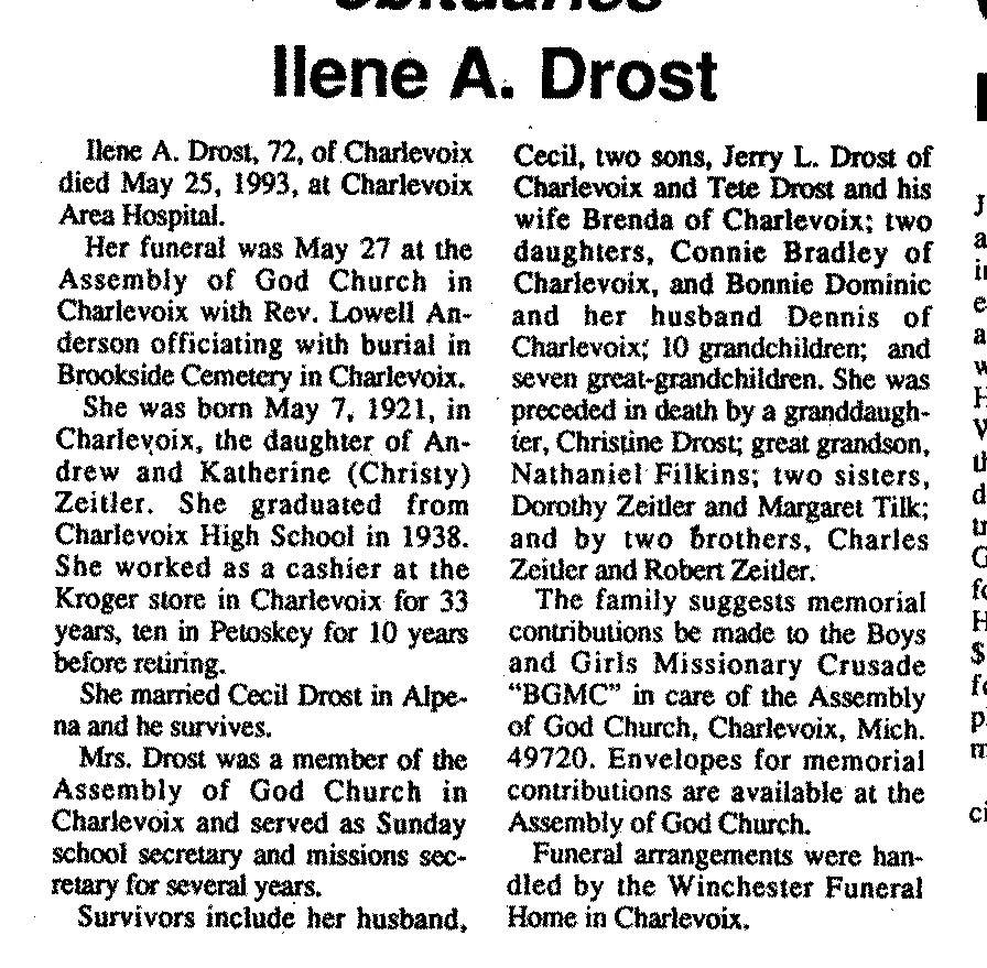 Ilene A. Drost thumbnail