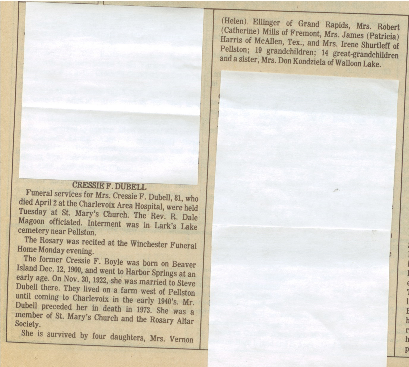 Cressie F. Dubell thumbnail