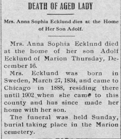 Anna Sophia Ecklund thumbnail