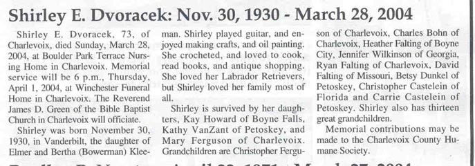 Shirley E. Dvoracek thumbnail