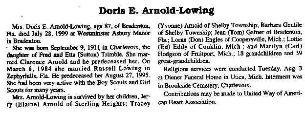 Doris E. Arnold-Lowing thumbnail