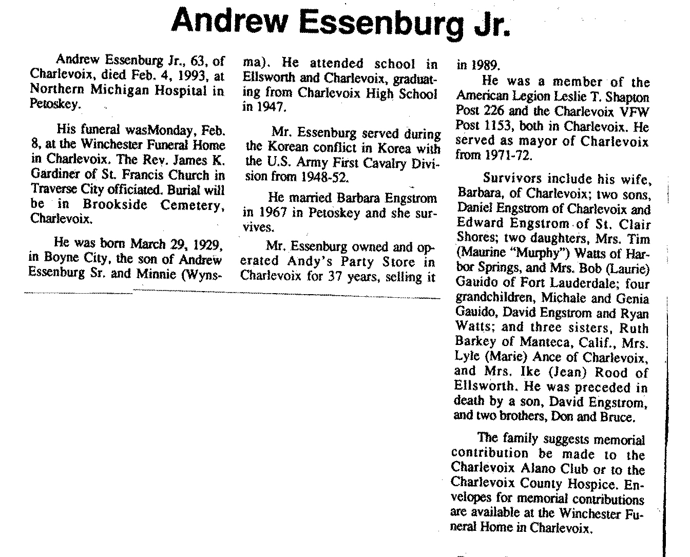 Andrew Essenburg, Jr. thumbnail