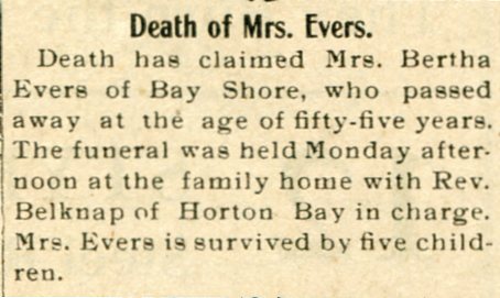 Bertha Evers thumbnail