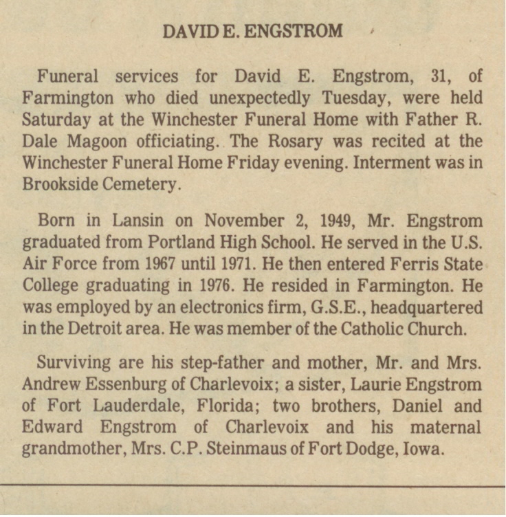 David E. Engstrom thumbnail