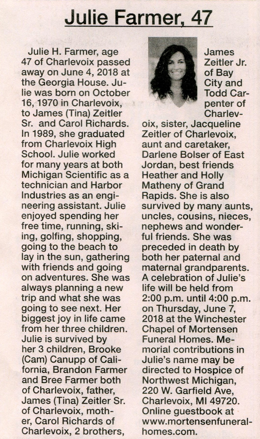 Julie H. Farmer thumbnail