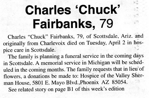 Charles 'Chuck' Fairbanks thumbnail