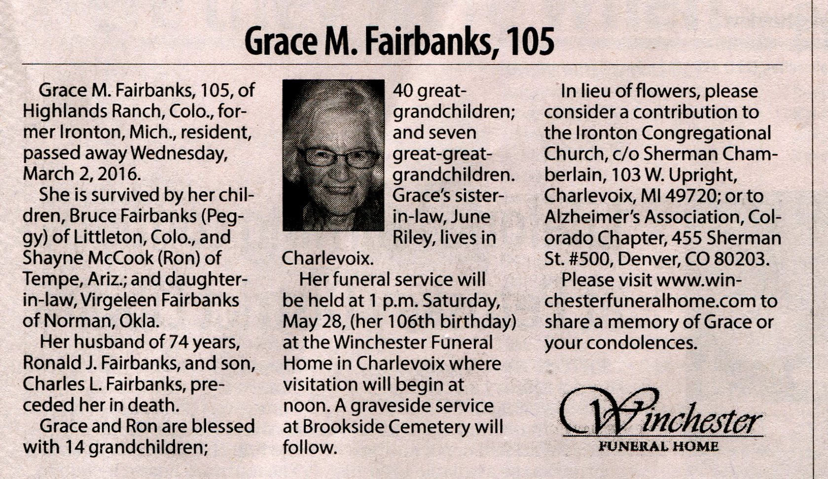 Grace M. Fairbanks thumbnail