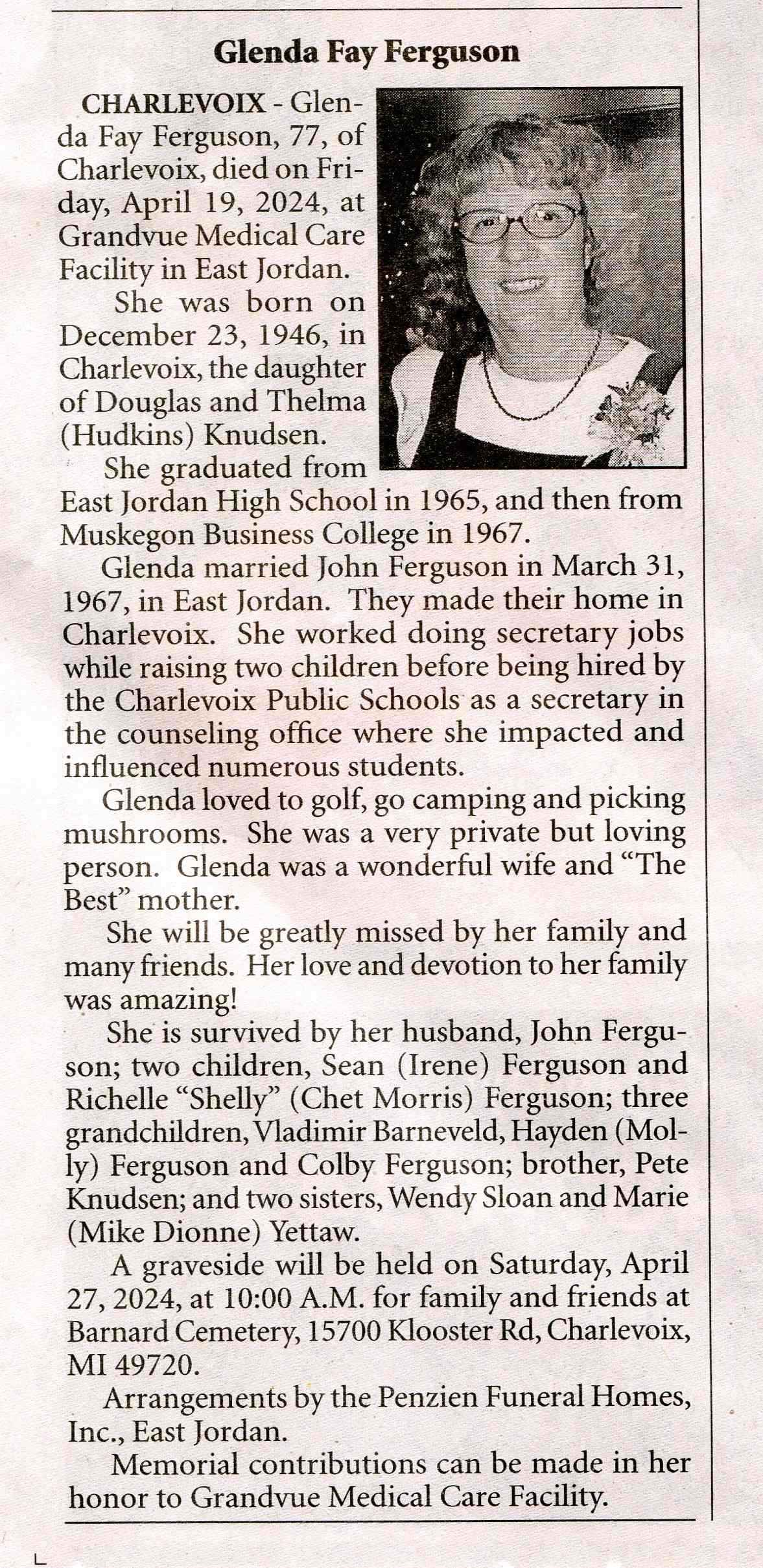 Glenda Fay Ferguson thumbnail
