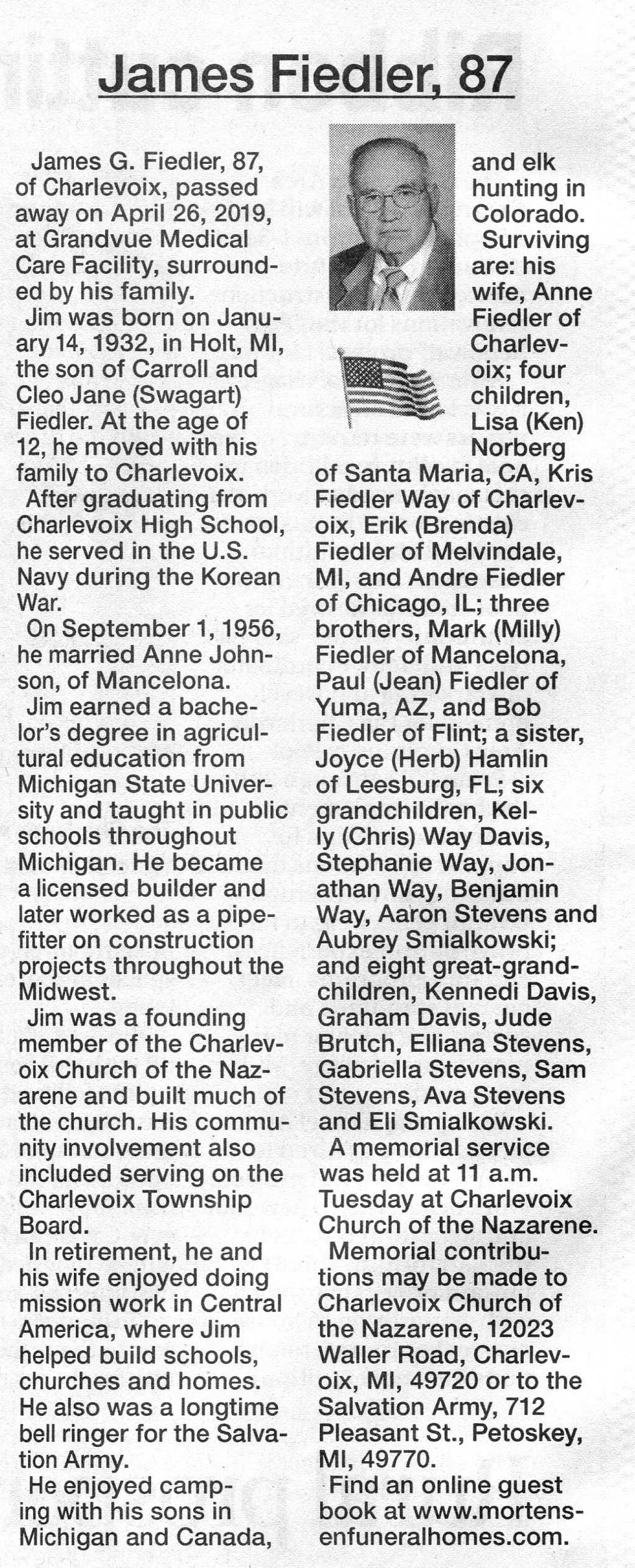 James G. Fiedler thumbnail