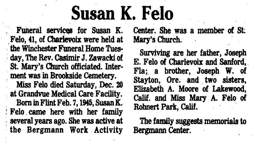 Susan K. Felo thumbnail