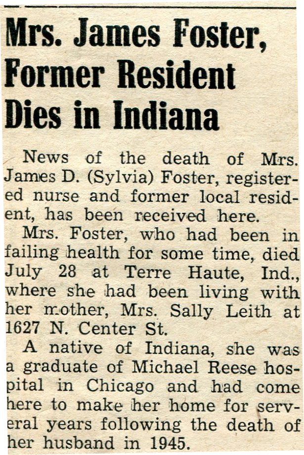 Sylvia Foster thumbnail