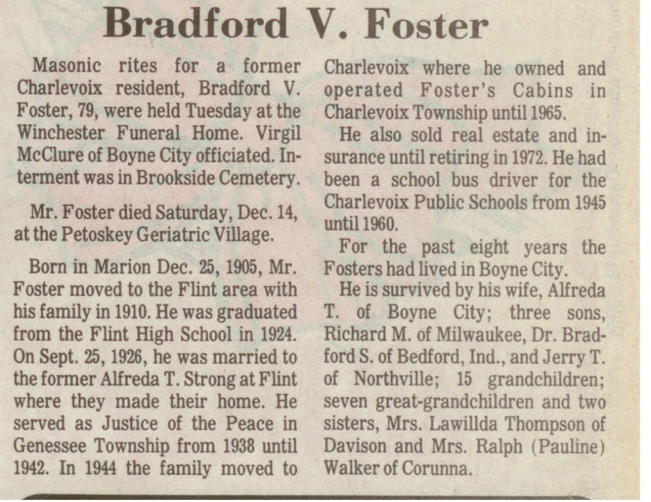 Bradford V. Foster thumbnail