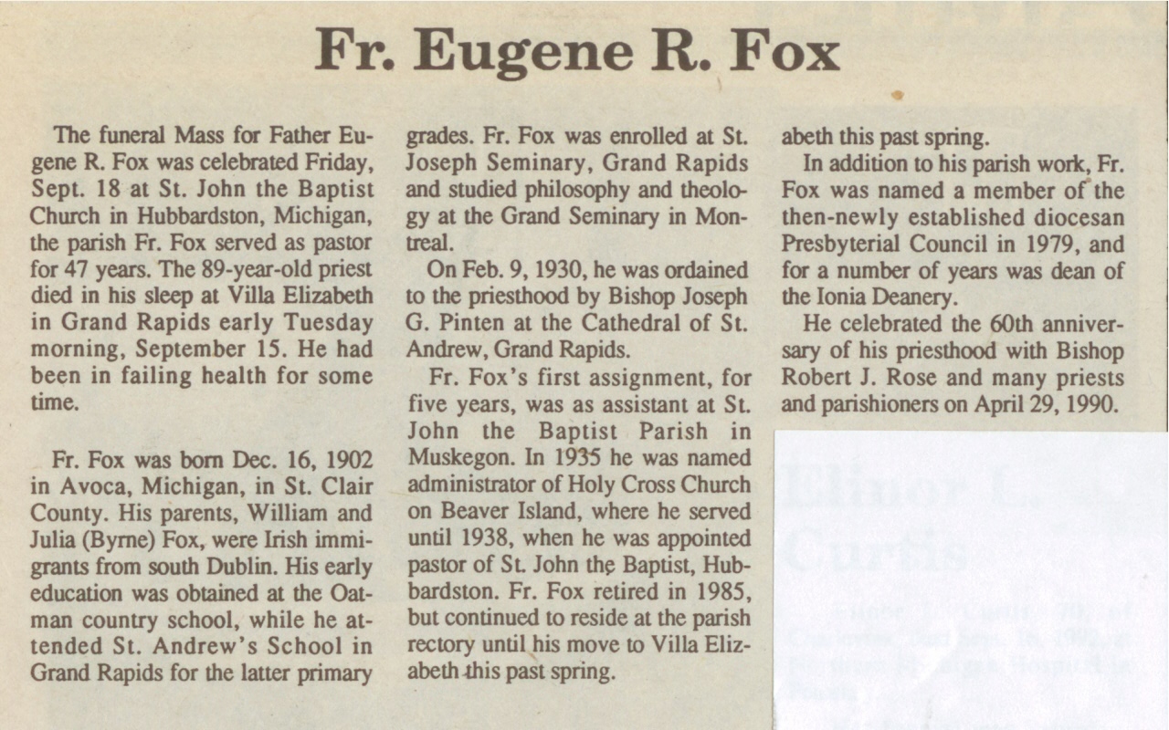 Eugene R. Fox thumbnail