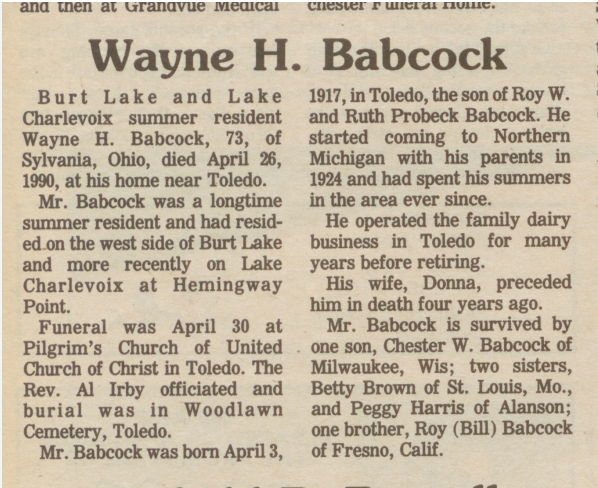 Wayne H. Babcock thumbnail